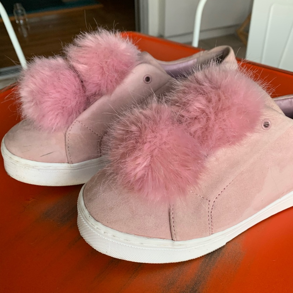 Sam Edelman Pink Pom Pom Sneaker US 10M EURO 40